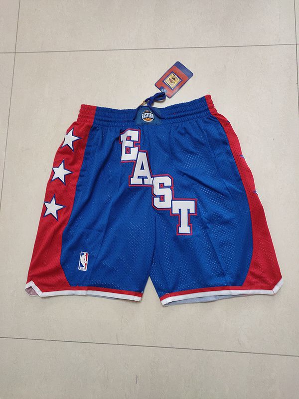 2025 Men NBA All star Shorts Blue style 1->more jerseys->NBA Jersey